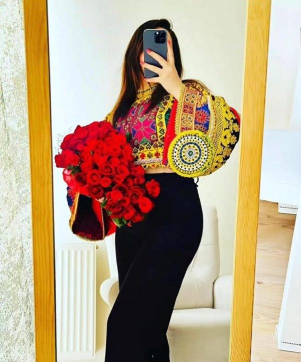 Top and Scirt Afghani Dress